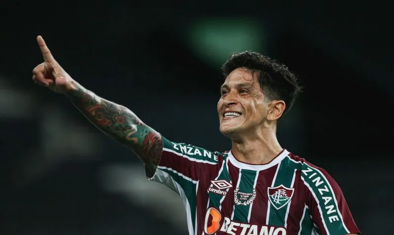 Germán Cano, artilheiro do Fluminense na temporada