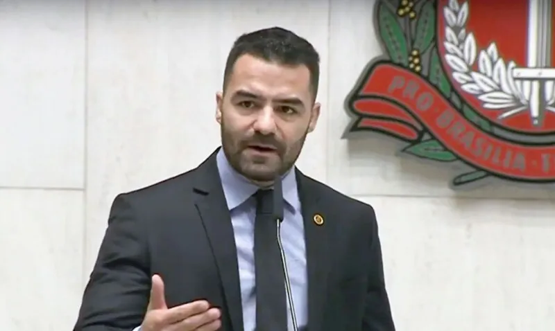 O deputado estadual de São Paulo Arthur do Val (União Brasil), conhecido como Mamãe Falei
