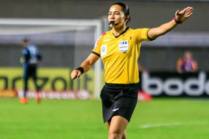 CBF define que Edina Alves apitará o confronto entre Fluminense e Juventude