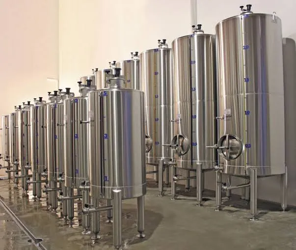 Tanque para produção de cerveja