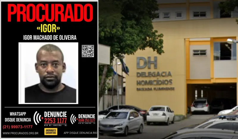 Igor se apresentou na DHBF e foi detido na manhã desta terça (25/10)