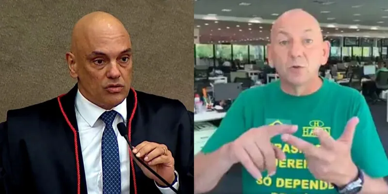 O ministro do STF autorizou a operação que investiga empresários como Luciano hang, da Havan, e José Koury, do Barra World Shopping