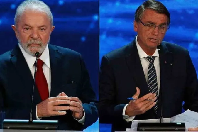 Lula e Bolsonaro: último encontro antes da eleição do 2º turno