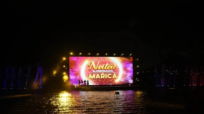 Principal atração do Natal Iluminado de Maricá, evento será encerrado no domingo (08) com duas apresentações