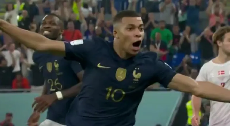 Mbappé foi o autor dos gols da equipe francesa na partida