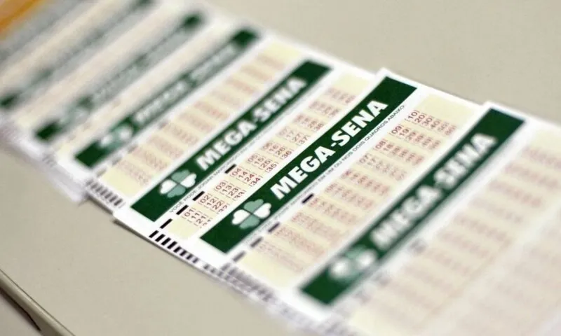 As apostas da Mega-Sena podem ser feitas até as 19h do dia do sorteio