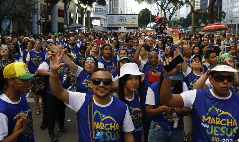 15° edição de evento religioso movimentou trânsito no Rio na tarde deste sábado (13/08)