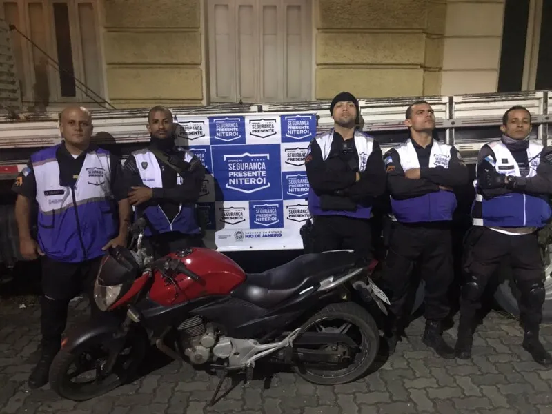 Motocicleta foi roubada