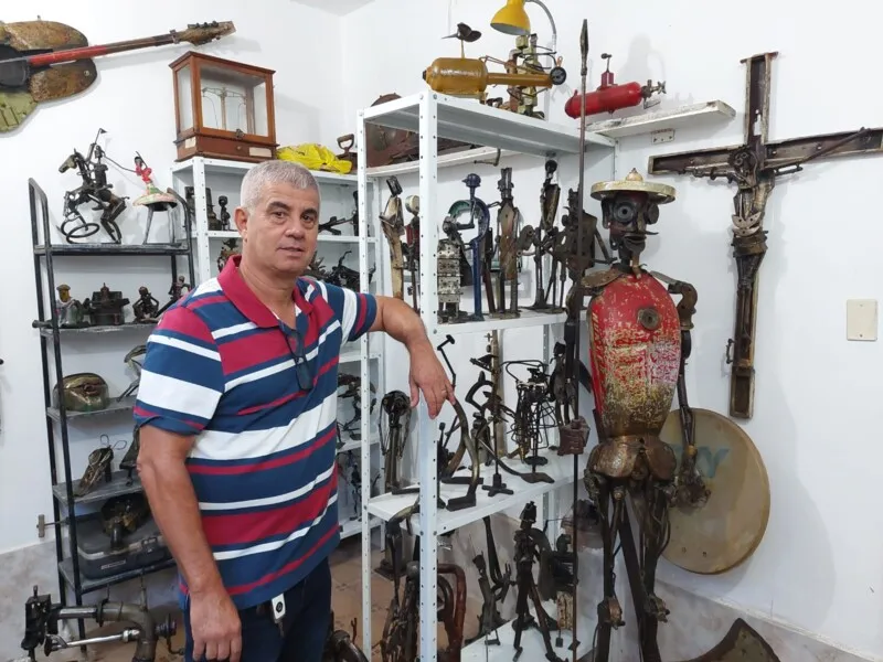 Obras de Nailson têm inspiração em diferentes temáticas