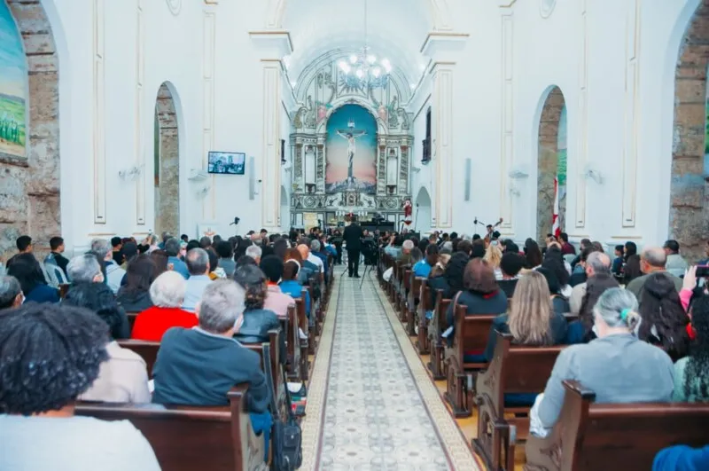 Última apresentação da Orquestra na Igreja Batista