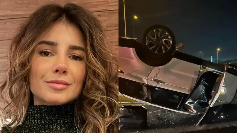 Cantora sofre acidente d trânsito na Rodovia Castello Branco