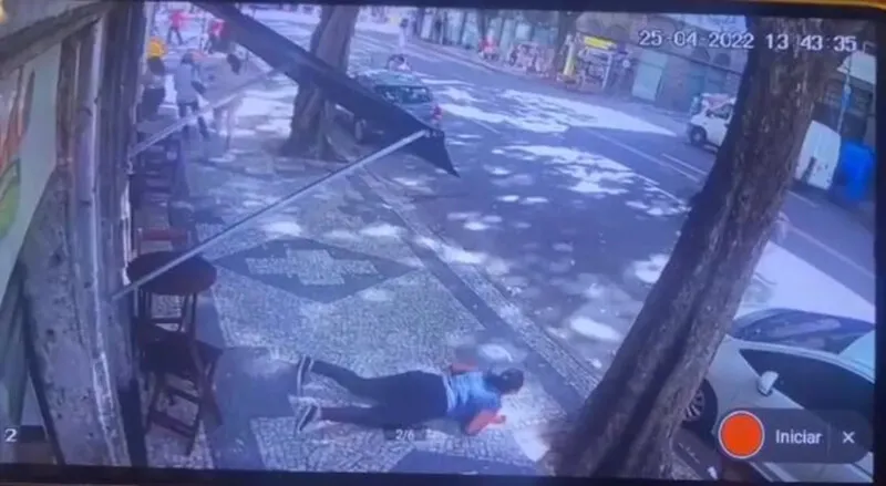 Tentativa de assalto no Centro do Rio