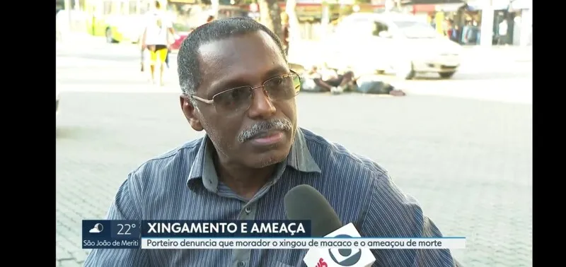 Reginaldo Silva de Lima, porteiro vítima de racismo em Copacabana