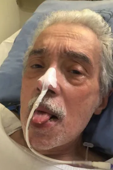 O ator está internado desde o início de novembro em hospital no Rio de Janeiro