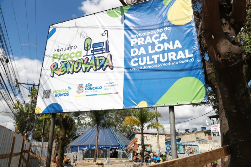 As equipes vão refazer pisos, revitalizar brinquedos, quadras e academias e diversos outros serviços
