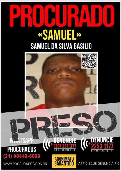 Samuel da Silva Basílio, de 26 anos