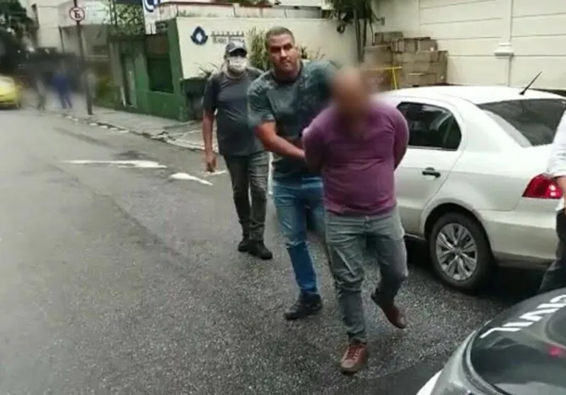 Evanderson Ventura foi detido por agentes da a 35ª DP (Campo Grande) nesta terça (20/12)