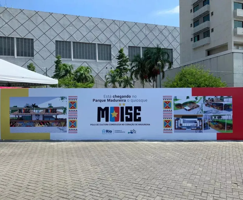 'Quiosque Moïse' está sendo instalado no Parque Madureira