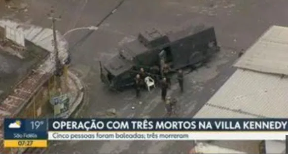 Polícia também faz operação nas favelas do Aço, Três Pontes, Antares e Rola