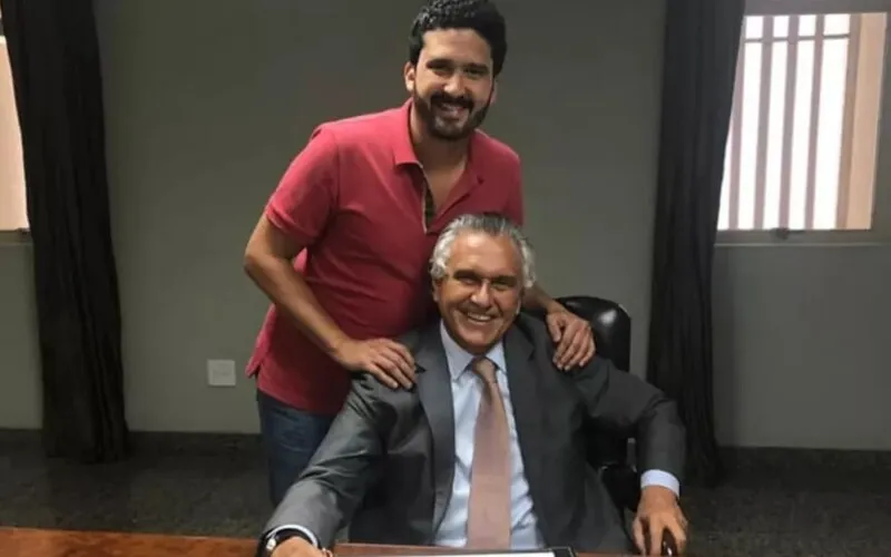 Ronaldo era filho de Caiado com sua primeira esposa, Thelma Gomes