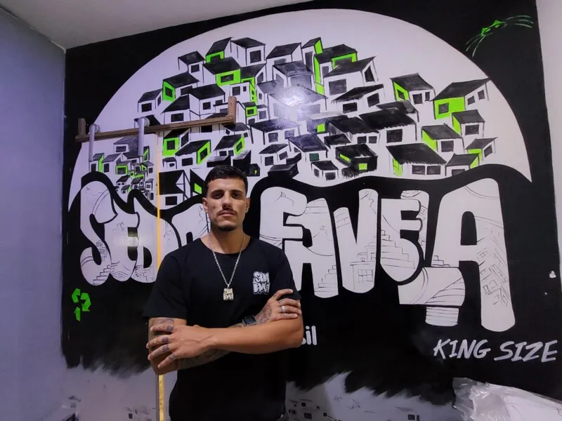 Leandro idealizou a marca enquanto ainda estava preso e pensava em mudar de vida