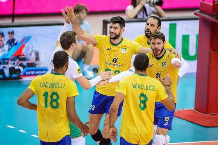 Seleção masculina de Vôlei vence a Alemanha na Liga das Nações