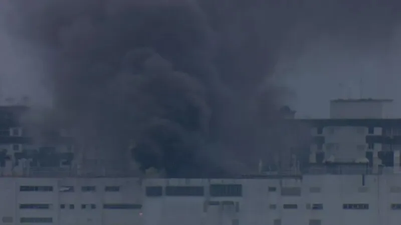 Incêndio foi controlado