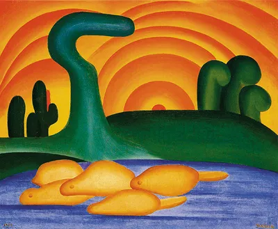 Sol Poente, de Tarsila do Amaral, obra que batizou a operação