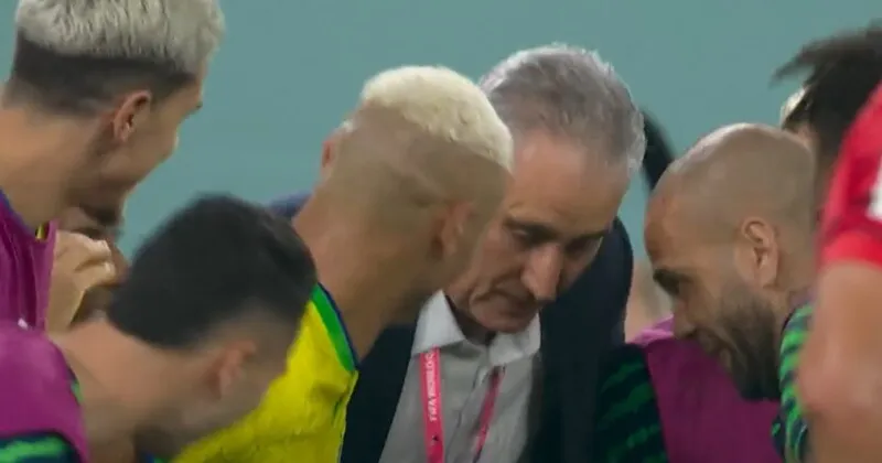 Até o técnico Tite se rendeu à dança do momento
