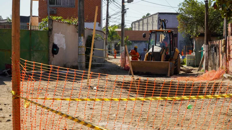 Rua Quintiliano da Fonseca está recebendo as ações de macrodrenagem