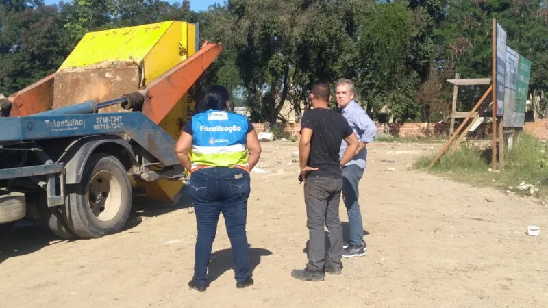 Campanha Limpa São Gonçalo continua fiscalizando o descarte irregular de lixo