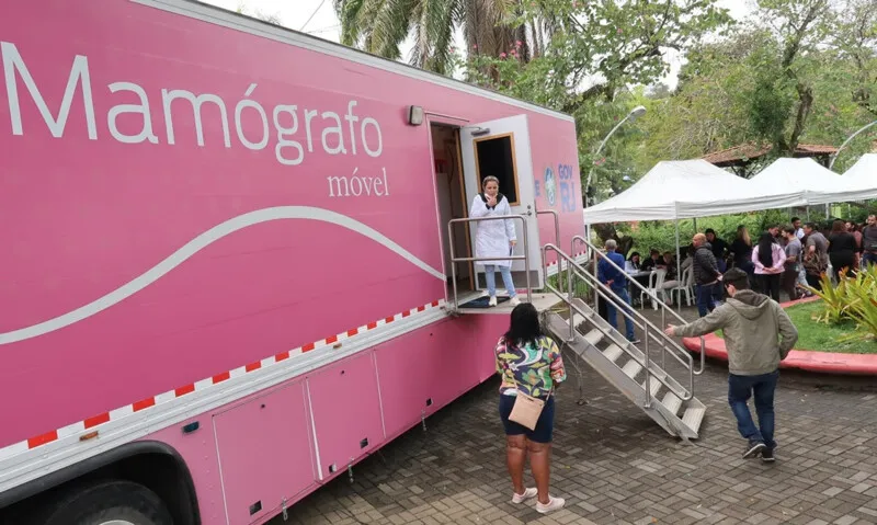 Mamógrafo móvel em São Gonçalo