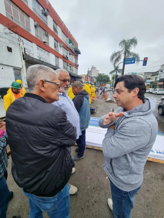Prefeito Capitão Nelson acompanhou a vistoria realizada no local onde serão iniciadas as obras