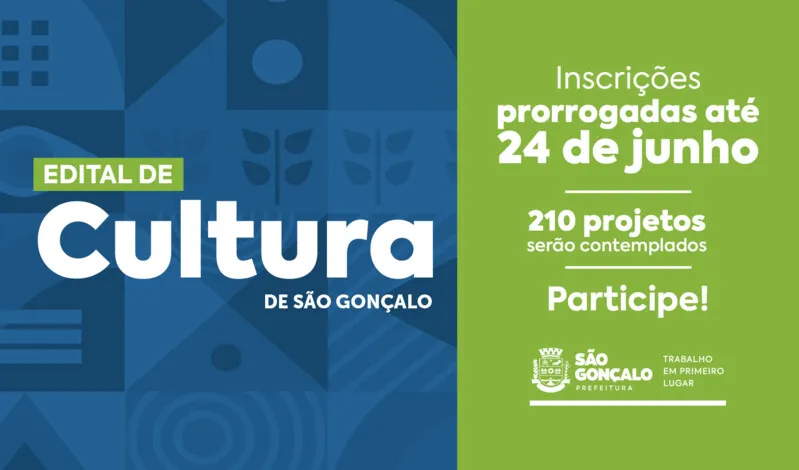Serão contemplados 210 propostas e projetos culturais e artísticos de pessoas físicas e jurídicas