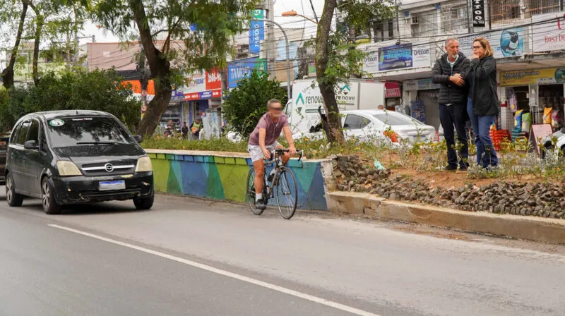 O caminho terá 4,4 quilômetros de extensão e vai da Praça Getúlio Vargas, no bairro Rocha, até a Praça Chico Mendes, no bairro Raul Veiga