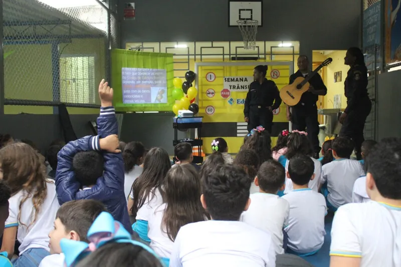 Ação contou com a presença de cerca de 50 alunos