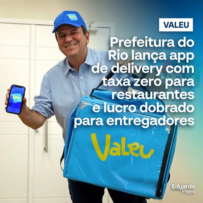 O aplicativo foi lançado pelo prefeito Eduardo Paes no dia 30 de março