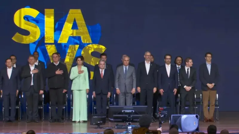 Primeira-dama também esteve presente em evento relizado nesta terça (09/08)