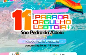 Parada do Orgulho LGBTQIA+ de São Pedro acontece neste domingo