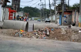 PM retira barricadas no bairro Almerinda, em São Gonçalo