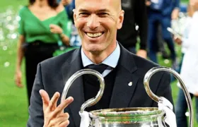 CBF cogita Zidane para comandar a seleção, afirma jornal francês