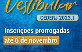 Vestibular Cederj tem inscrições prorrogadas até 6 de novembro