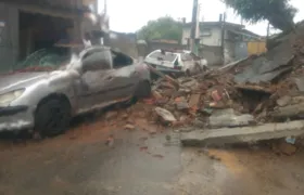 Manhã de chuvas constantes provoca deslizamentos em bairros de São Gonçalo