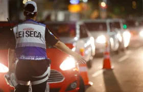 Lei Seca flagrou 501 motoristas embriagados no final de semana