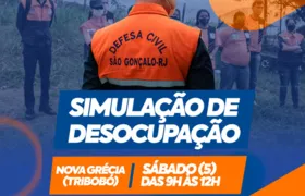 Nova Grécia recebe simulação de desocupação da Defesa Civil