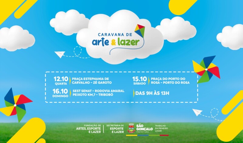 São Gonçalo Terá Caravana De Arte E Lazer Portal O São Gonçalo