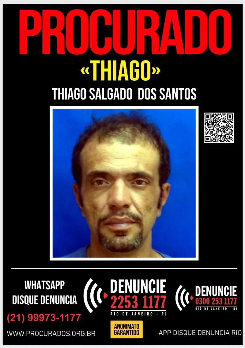 Justiça expediu um mandado de prisão contra o homem, que está foragido