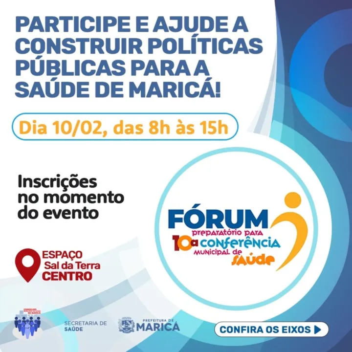 O encontro será aberto ao público