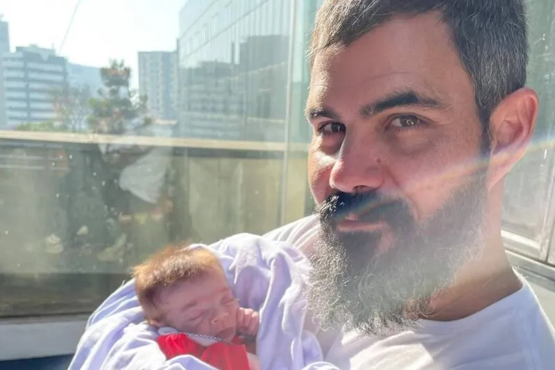 A filha do casal Cazarré nasceu com uma doença rara chamada anomalia de Ebstein