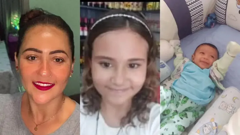 De acordo com os investigadores, a mulher e a filha mais velha foram baleadas. Já o bebê, de apenas 11 meses, estrangulado